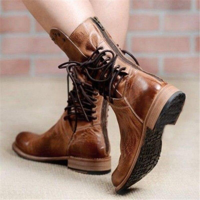 Victoria | Vintage Lace-Up Boots