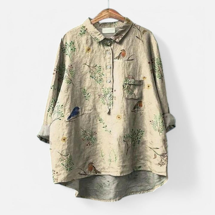 Kiara - Elegant Floral Blouse