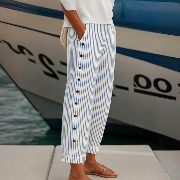 Seabreeze - Nautical Stripe Trousers