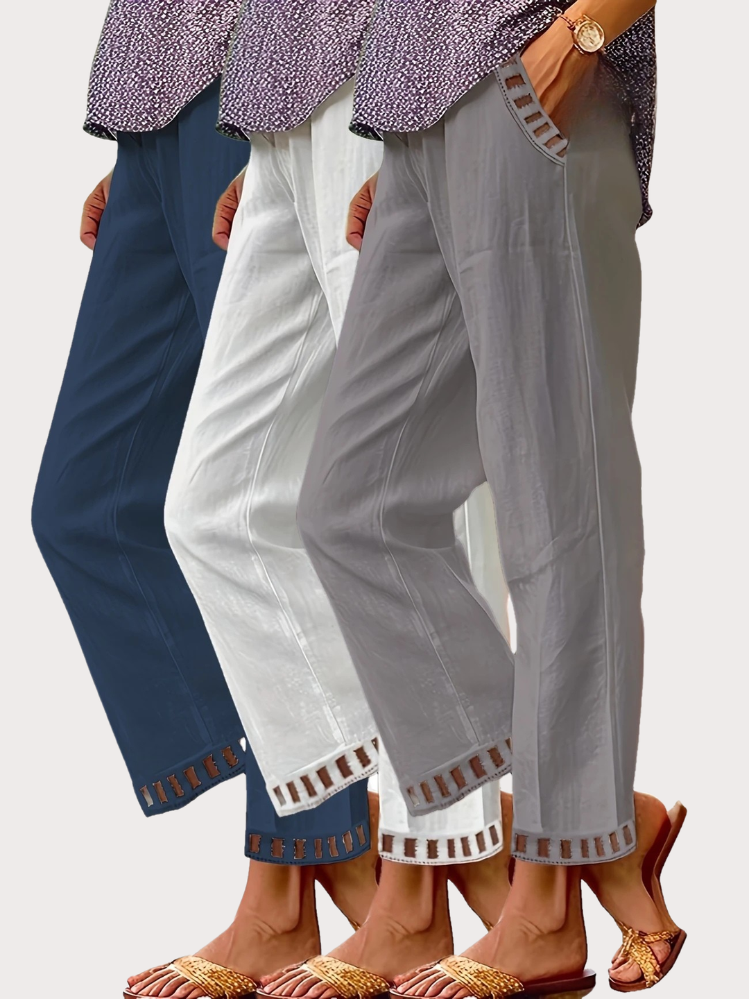 Tracey - Chic Cropped Pants