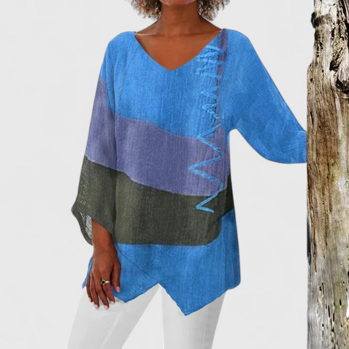 Victoria | Sophisticated V-Neck Tunic