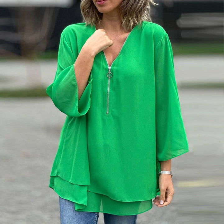 Lorelai - Effortless Chiffon Blouse