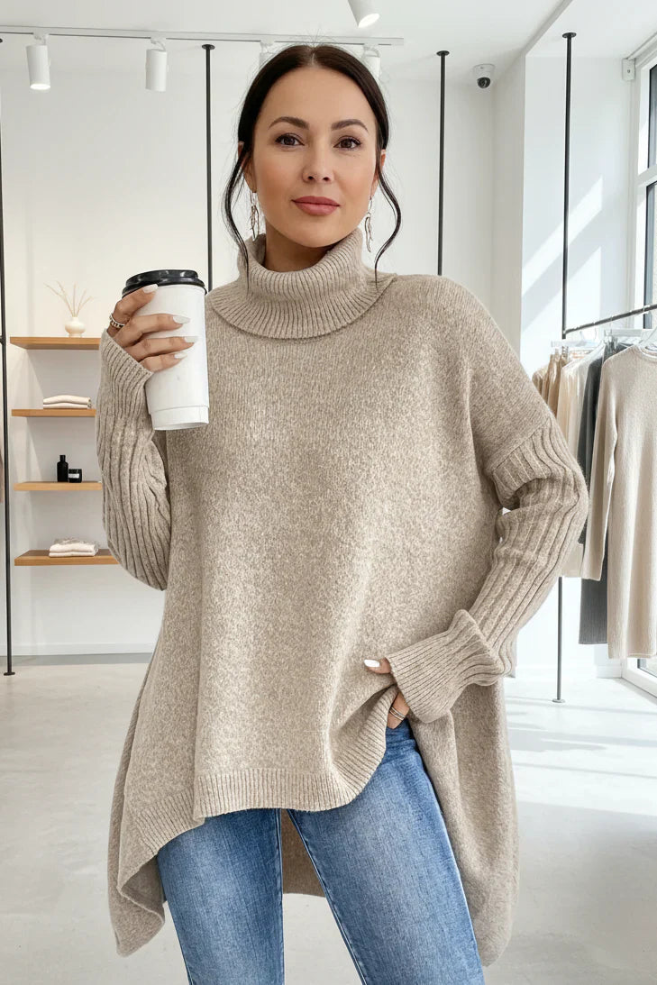 Brigitte - Cozy Oversized Turtleneck