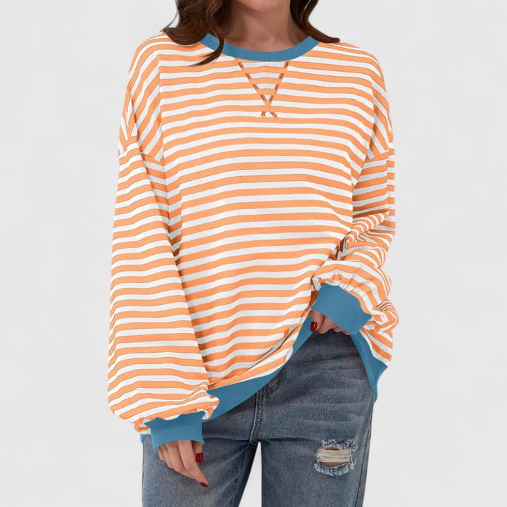 Claire™ | Classic Striped Sweater