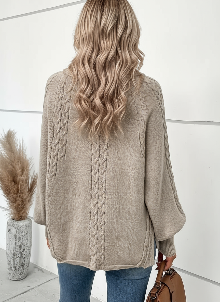 Claire™ | Cozy Knit Button Sweater