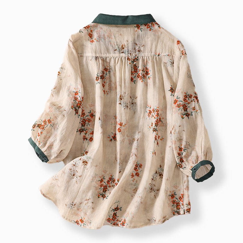 Liora - Elegant Floral Blouse