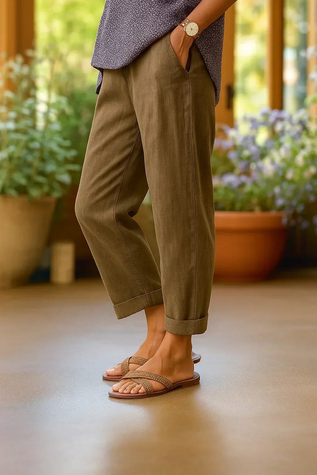 Rivana - Relaxed Summer Trousers