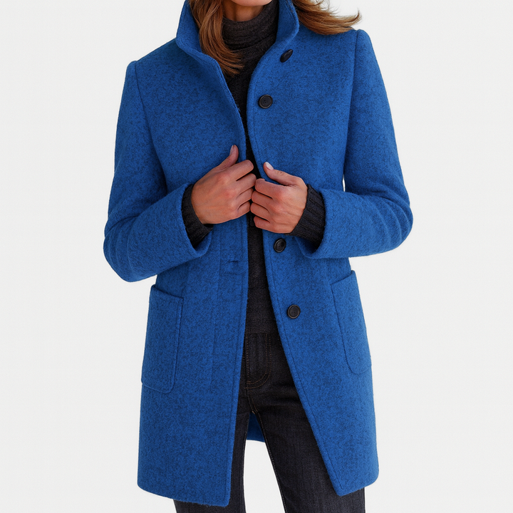 Marionne - Elegant Wool Blend Jacket