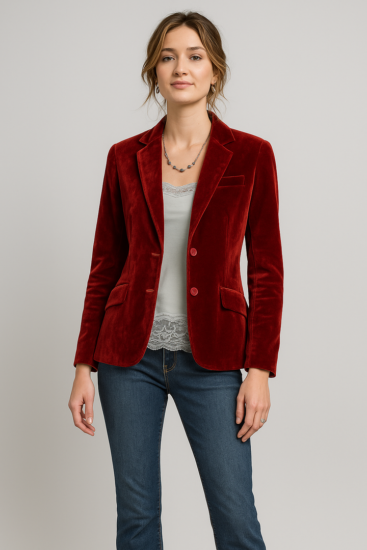 Sioba - Luxe Velvet Blazer