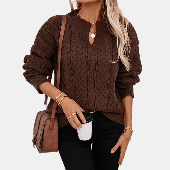 Claire™ | Classic Cable Sweater