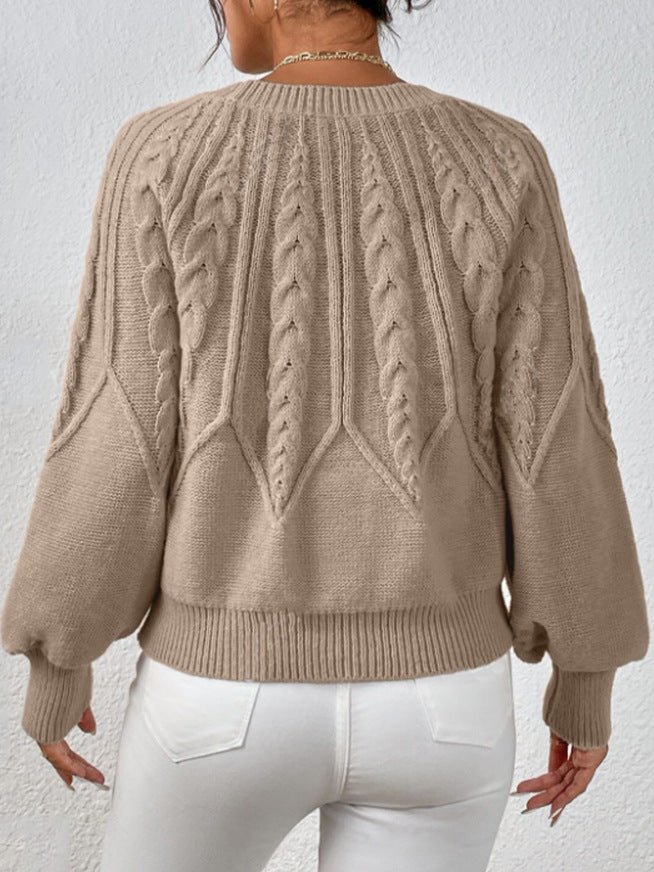 Claire™ | Cozy Cable Knit Sweater