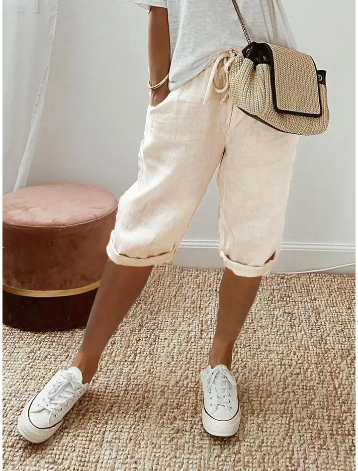 Nerina - Chic Cotton-Linen Harem