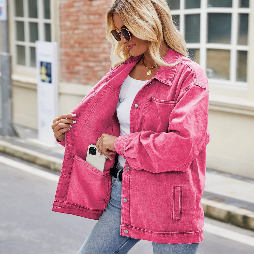 Jackie - Effortlessly Chic Jean Jacket