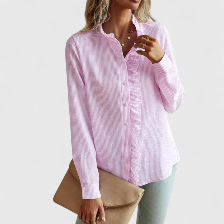 Victoria | Sophisticated Long Sleeve Blouse