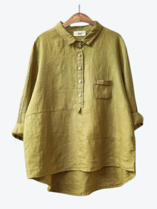 Rhea - Timeless Linen Shirt