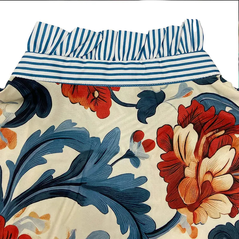 Serenity - Classic Floral Blouse