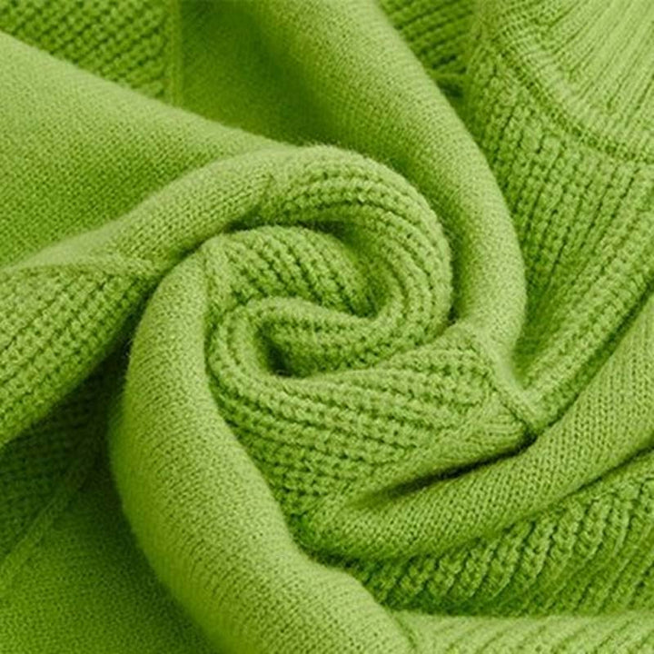 Claire™ | Textured Turtleneck Knit Sweater