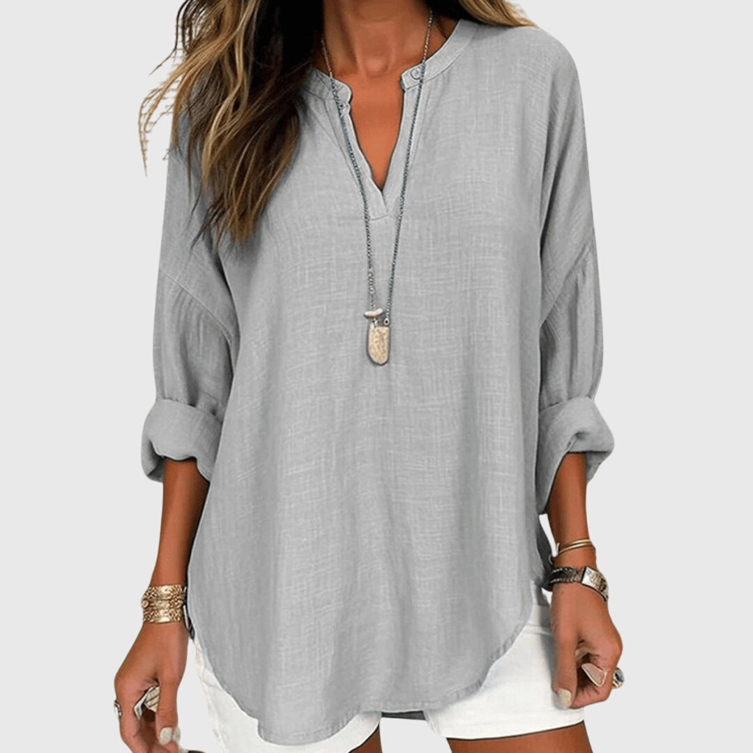 Victoria | Flowing Elegant Beach Shirt