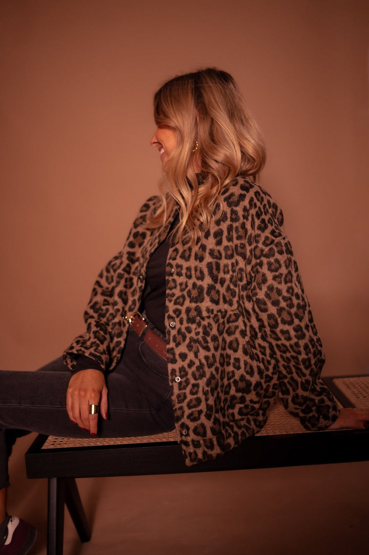 Luisa - Trendy Leopard Jacket
