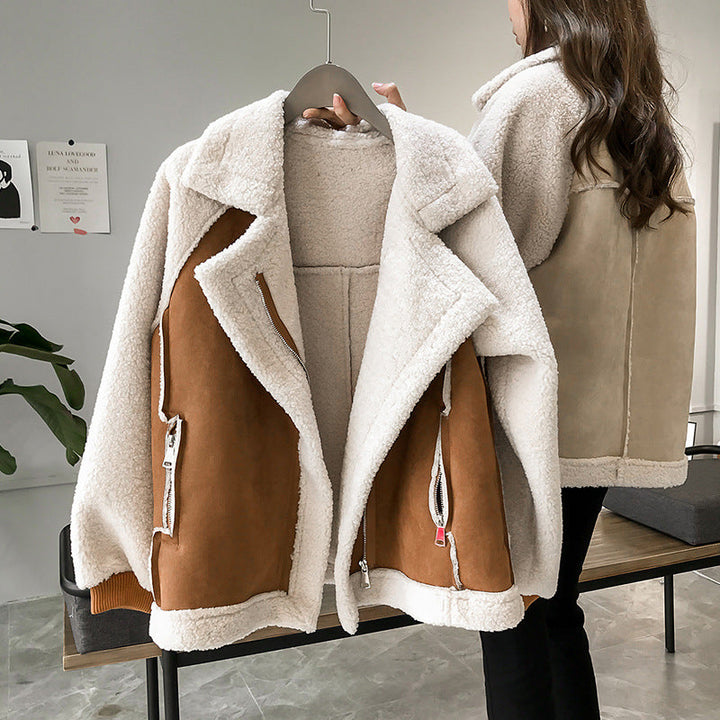 Erin - Chic Faux Shearling Jacket