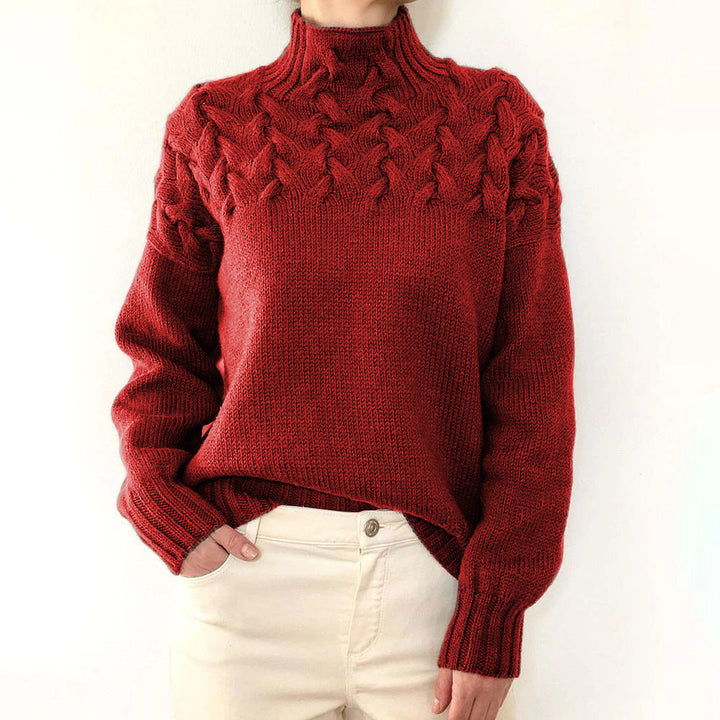 Claire™ | Warm Knitted Turtleneck